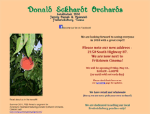Tablet Screenshot of hillcountrypeaches.com